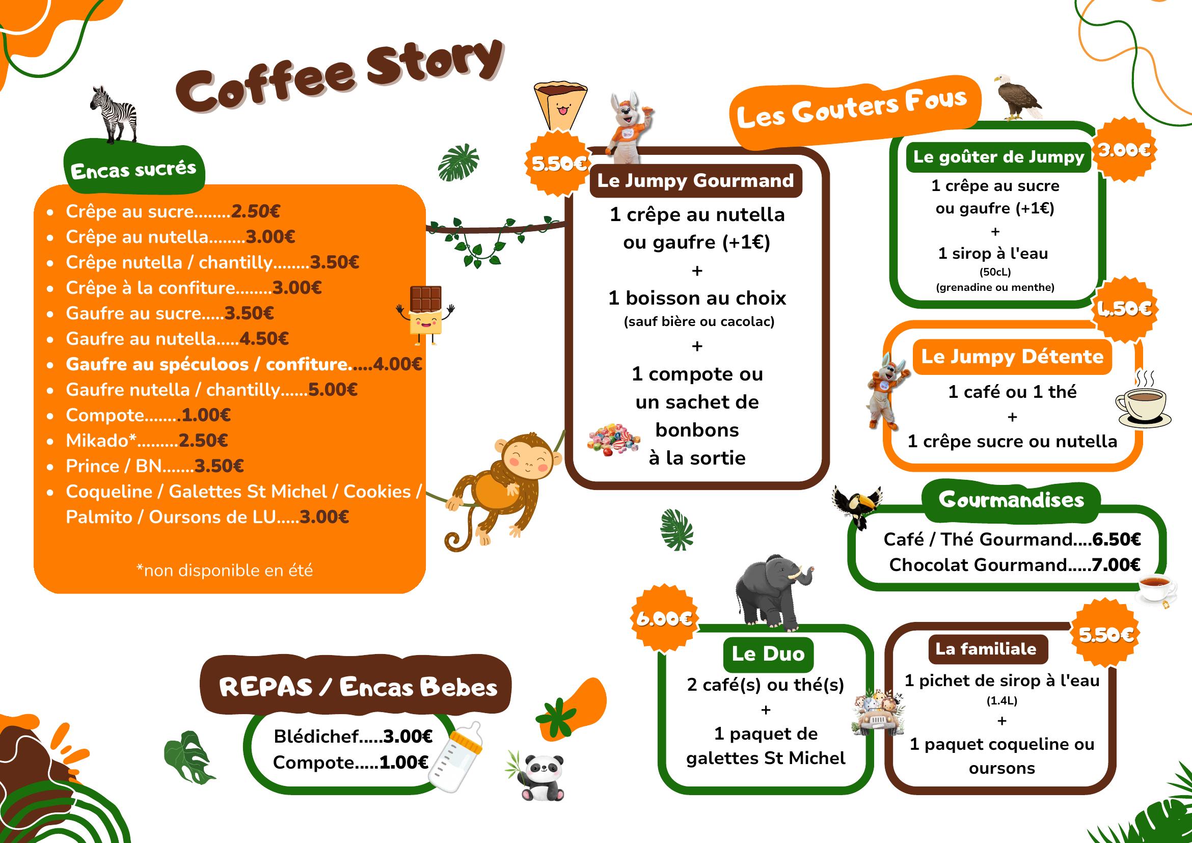 Coffee Story — Crêpes, gaufres, goûters fous, biscuits