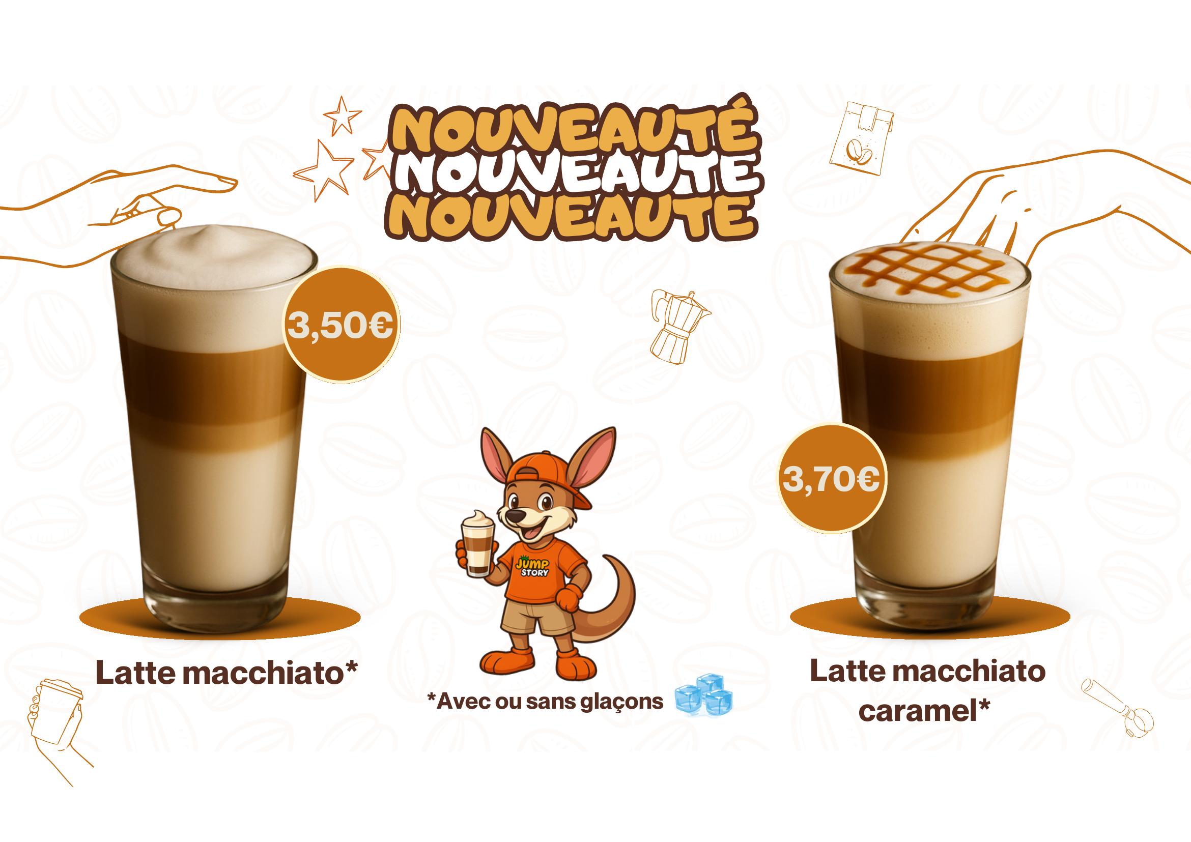 Nouveauté — Latte macchiato