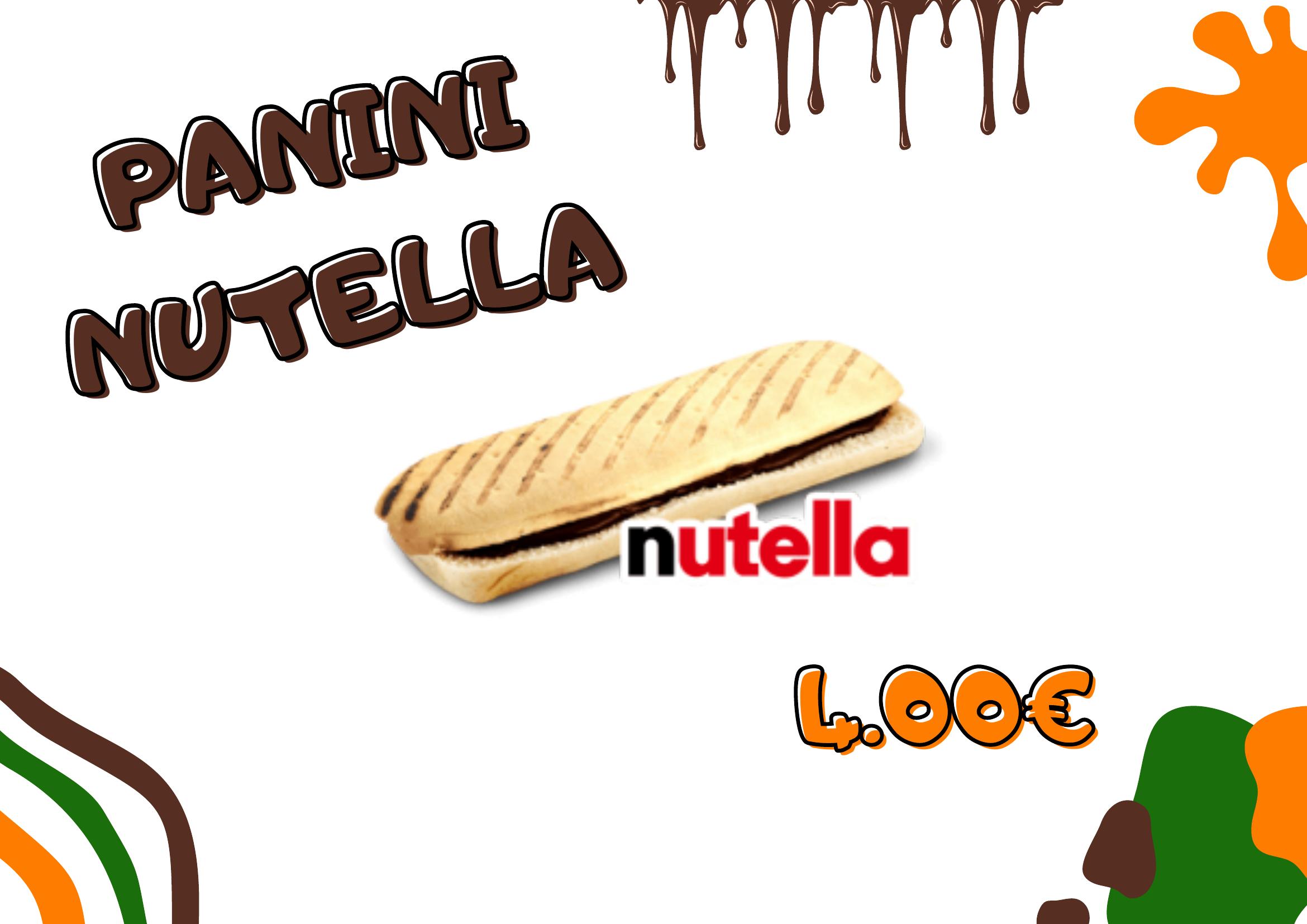 Nouveauté — Panini Nutella 4€