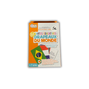 cartes éducatives drapeaux du monde