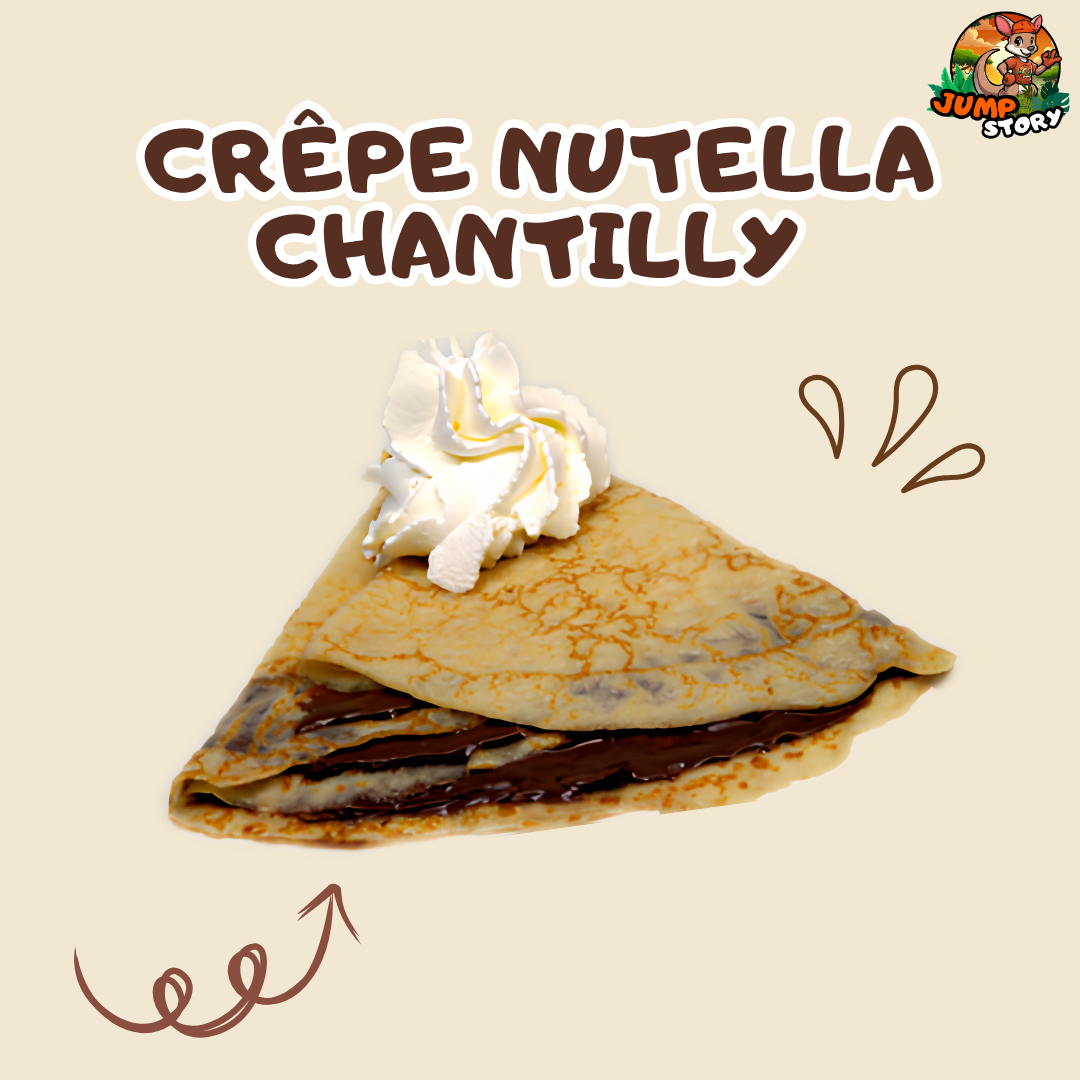 Crêpe nutella chantilly Jump Story