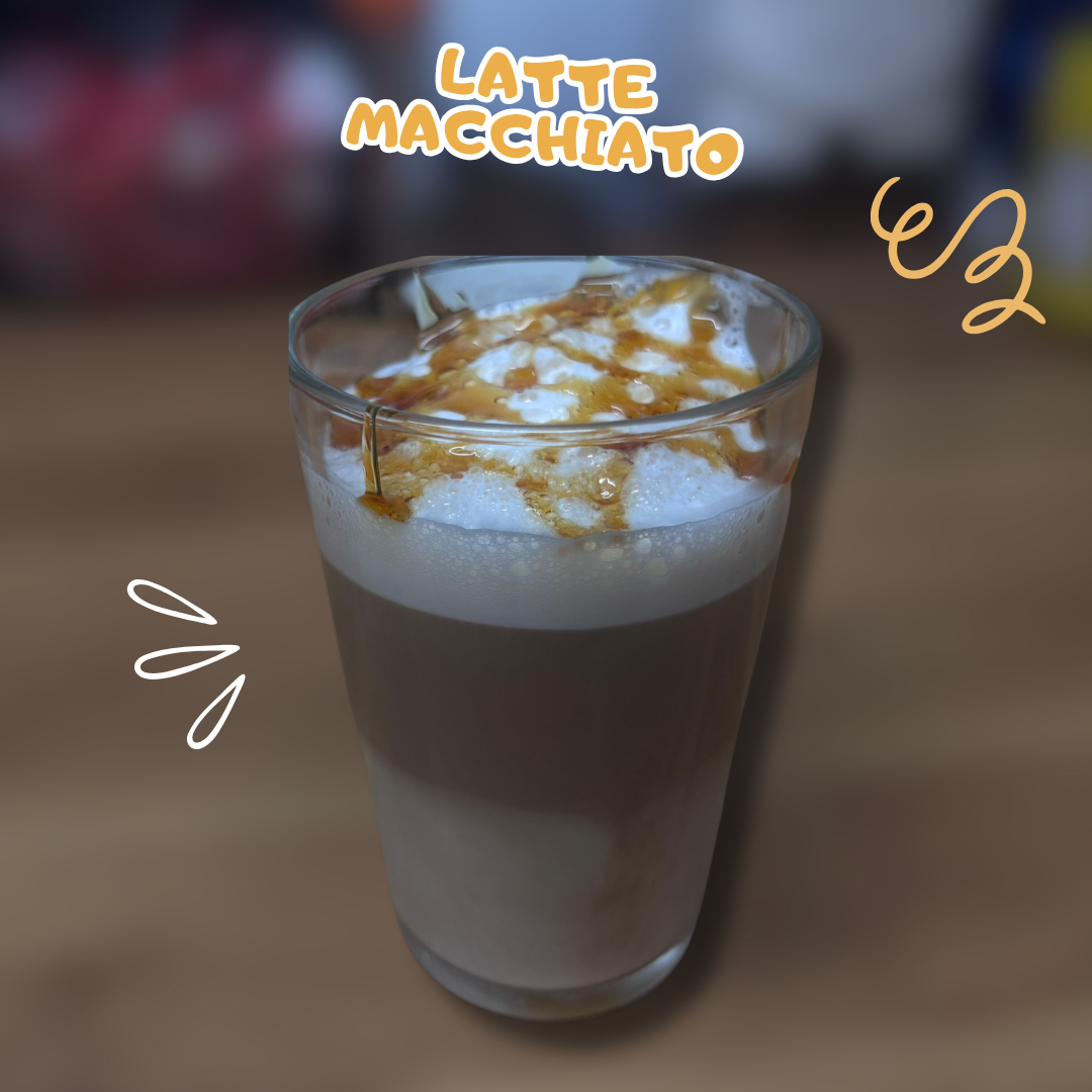 Latte macchiato caramel Jump Story