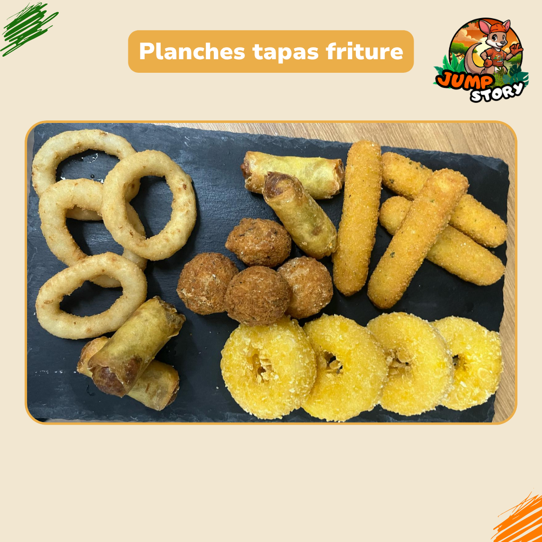Planche tapas friture Jump Story