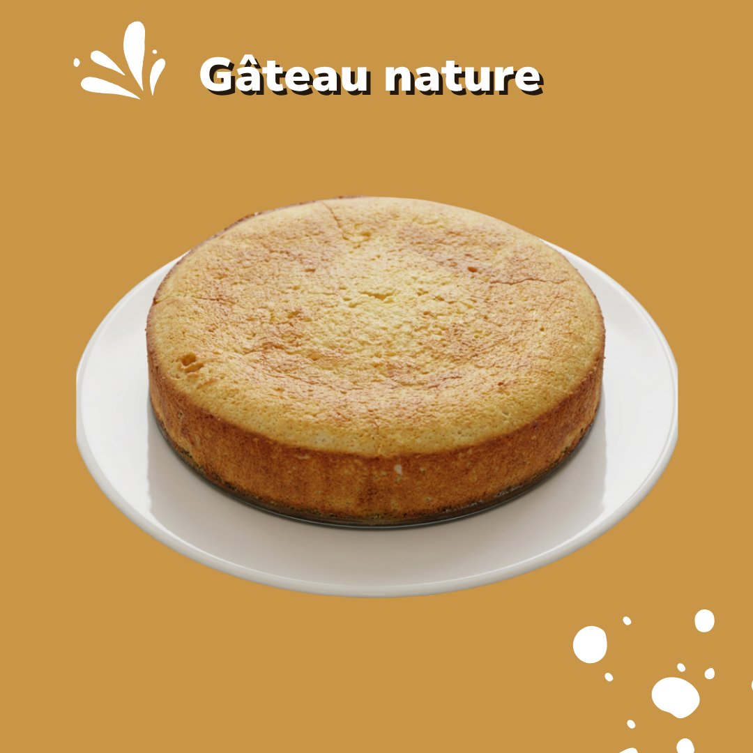 Gâteau nature anniversaire Jump Story