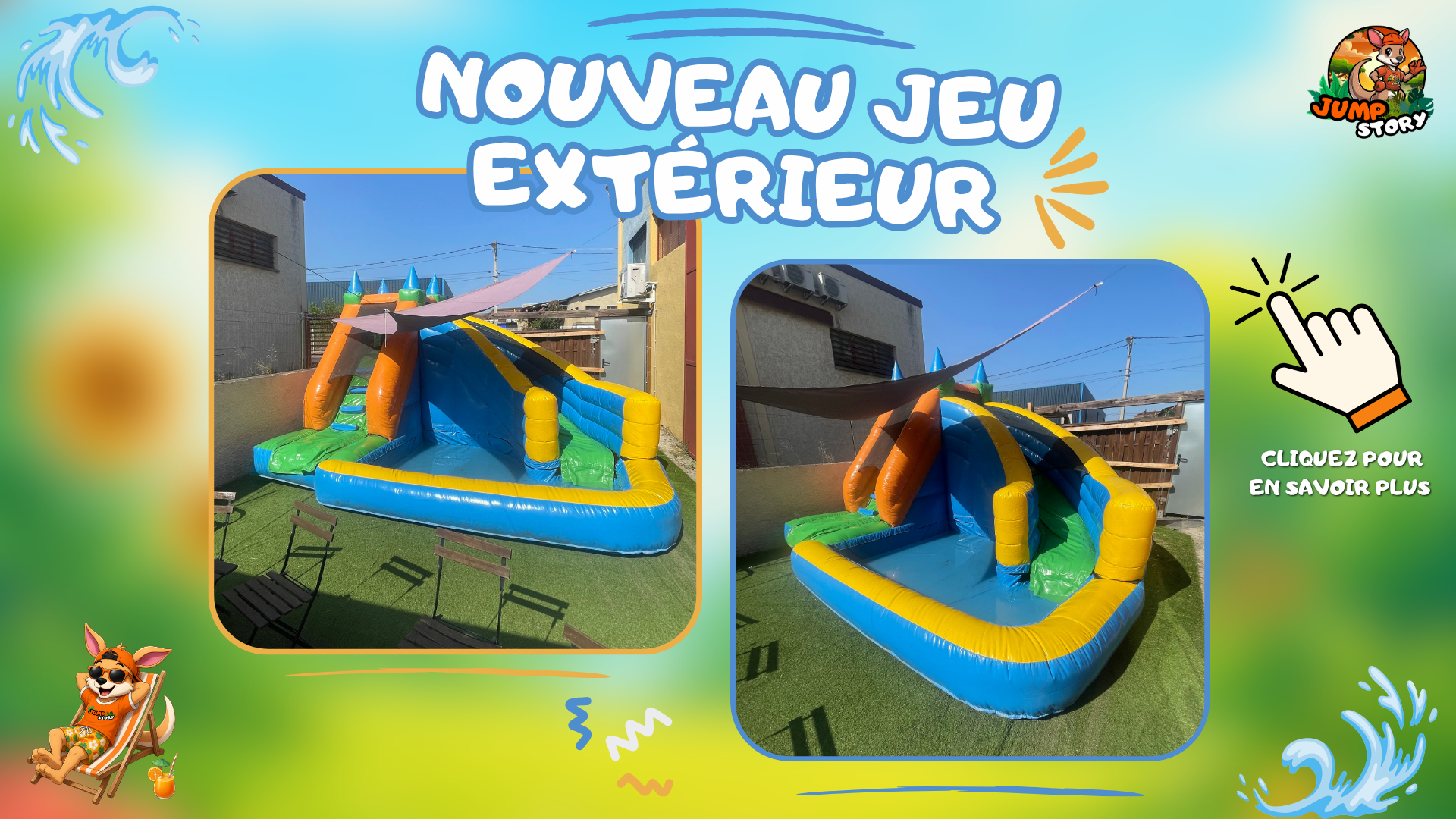 Nouveau jeu extérieur au Jump Story