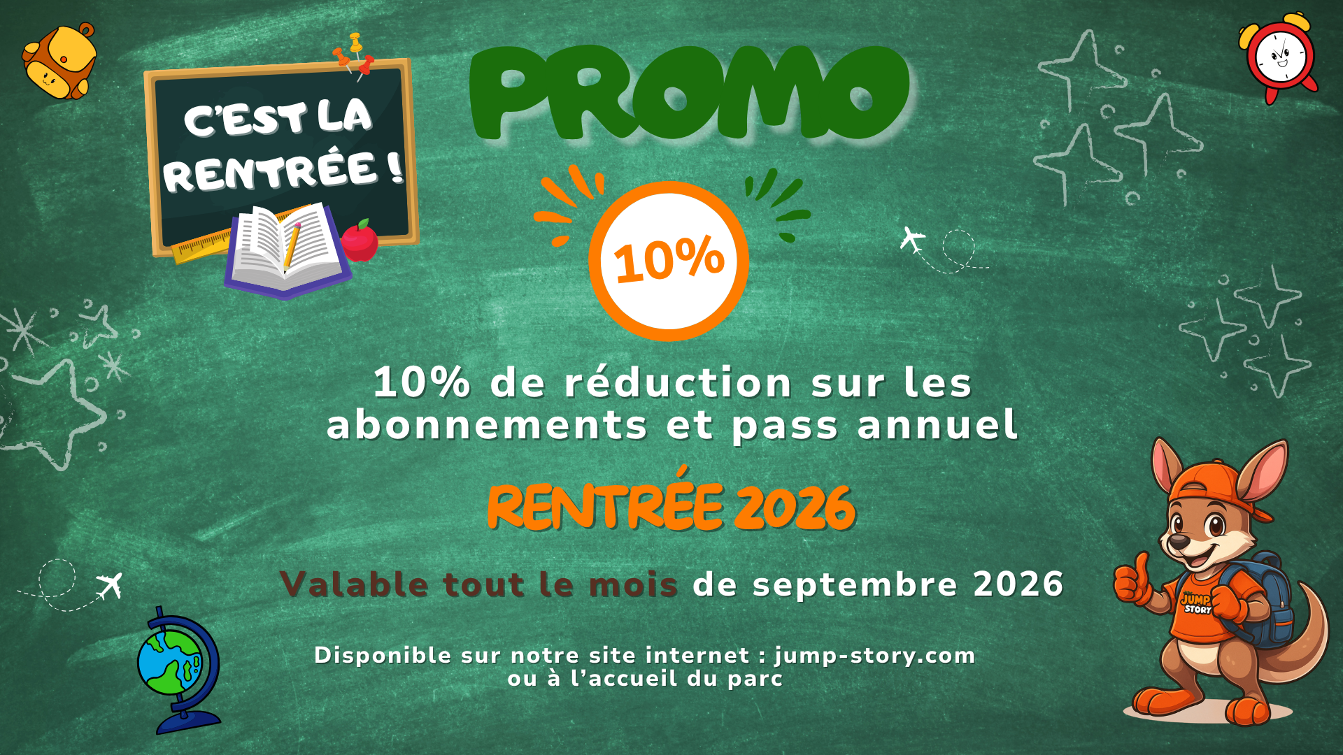 Promotion de septembre Jump Story